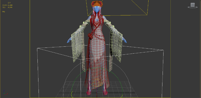 古装美女公主 汉服美女模型-女人模型库-3ds Max(.max)模型下载-cg模型网