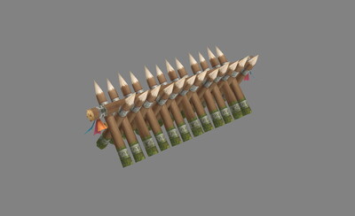 古代 栅栏 战场围栏 兵营 军营 尖刺木头 防御工事