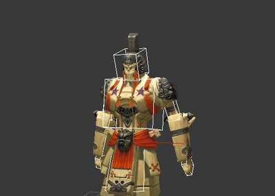 3dmax 机关人动画 bip骨骼动作