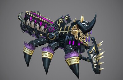 手绘 机械boss【8组动画】机械蜘蛛 spider 蜘蛛怪