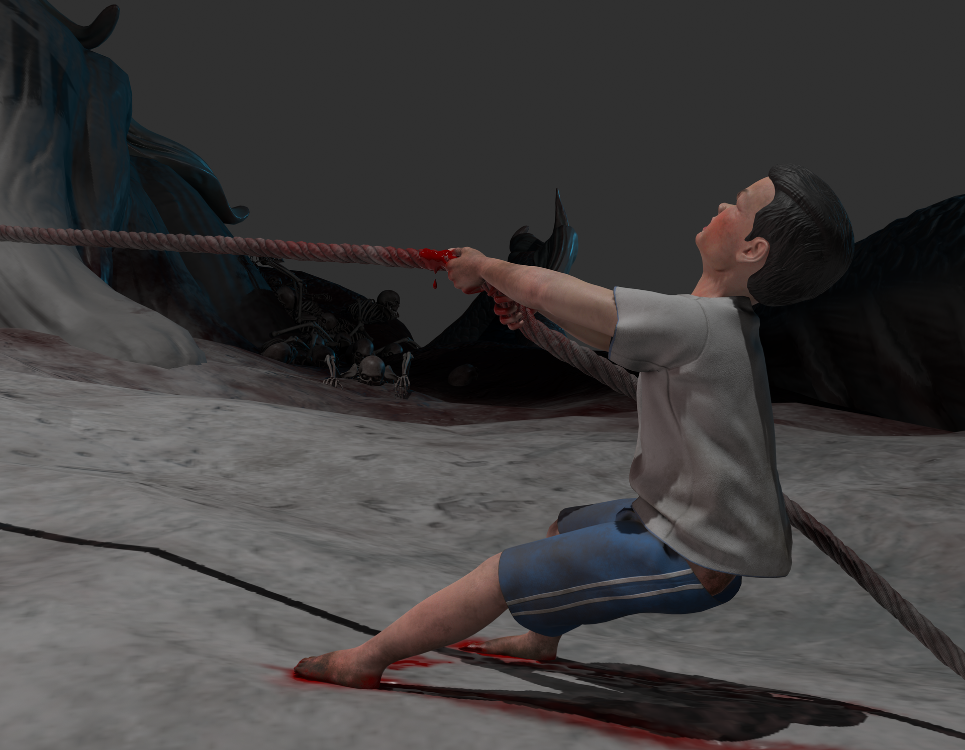 拔牙_李问天作品_角色/人物/生物_cg模型网