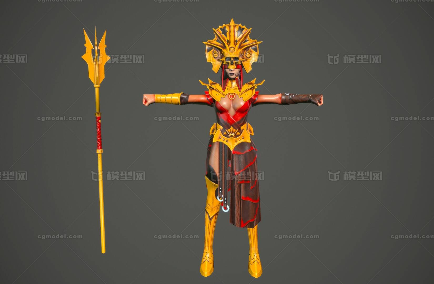 pbr 玛雅女祭司 女巫师 萨满 法师 witch