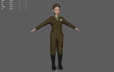 女国民党军官 女特务 美式国军美式国军 抗日军官 军人 长官 写实国民