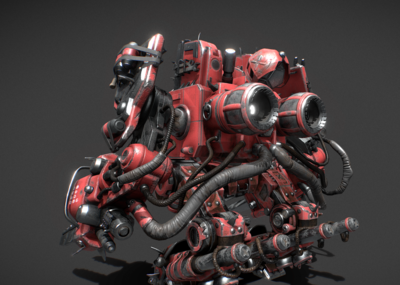 重装机甲 智能机器人 未来战士 太空机甲 钢铁战士 战甲 盔甲 铠甲