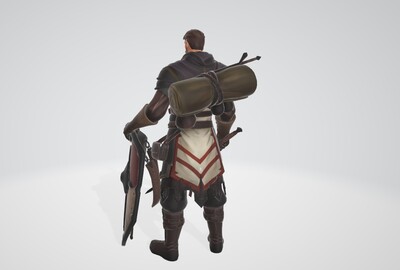 欧洲骑士 铁甲战士 西方骑士 战士 近战 剑士斗士 剑盾战士 重装剖靠