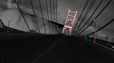 桥面共振 大桥震动 铁索桥共振 悬索桥摇晃 灾难场景 地震场景