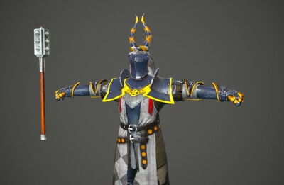 pbr 西方骑士 审判者 knight 次世代 简模 罪恶 执行者