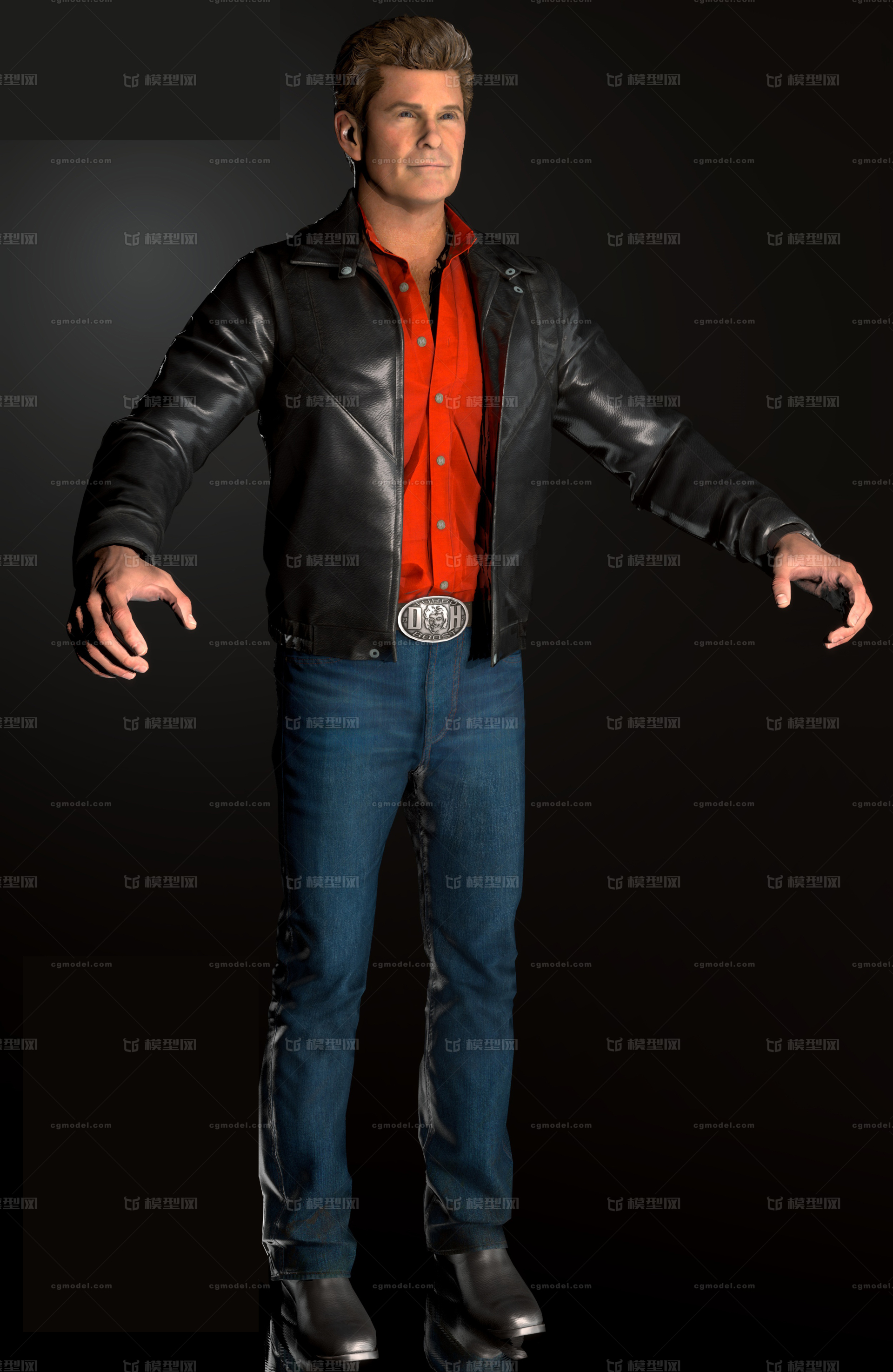 写实男青年 写实男人 青年_island2008作品_人物男人_cg模型网