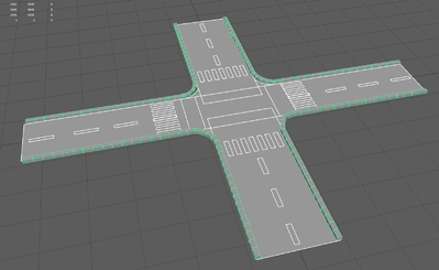 公路 東南亞馬路 高速公路 歐_李建新作品_場景場景部件_cg模型網