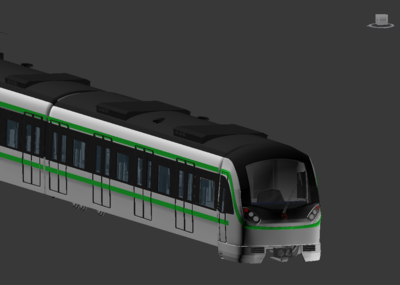 杭州地铁 地铁 车_飞天龙01作品_车辆公共车_cg模型网