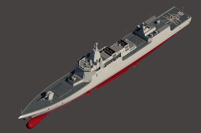 中国海军055型导弹驱逐舰