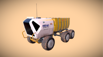 pbr 次世代 火星车 火星矿车 _老00婆作品_车辆工程车_cg模型网