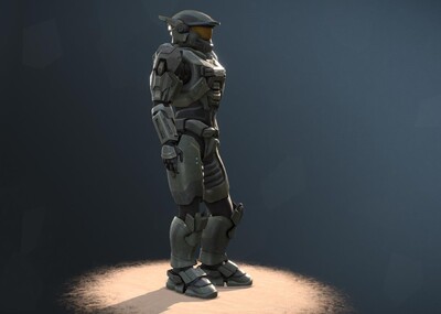 次时代 pbr  斯巴达装甲mkv  未来战士  科幻士兵 科幻战士 未来士兵