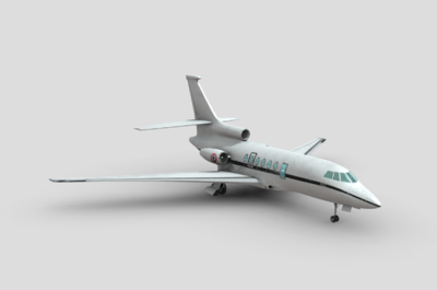 pbr猎鹰50海军陆战飞机私人飞机小型客机战斗机