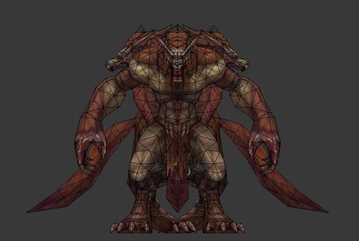 狼人 凶悍 男_mating2010作品_人物异形怪物人物异形怪物_cg模型网