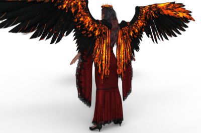 翅膀 天使 蝴蝶 魔鬼 基础女人体 符文 符箓 铭文 恶魔