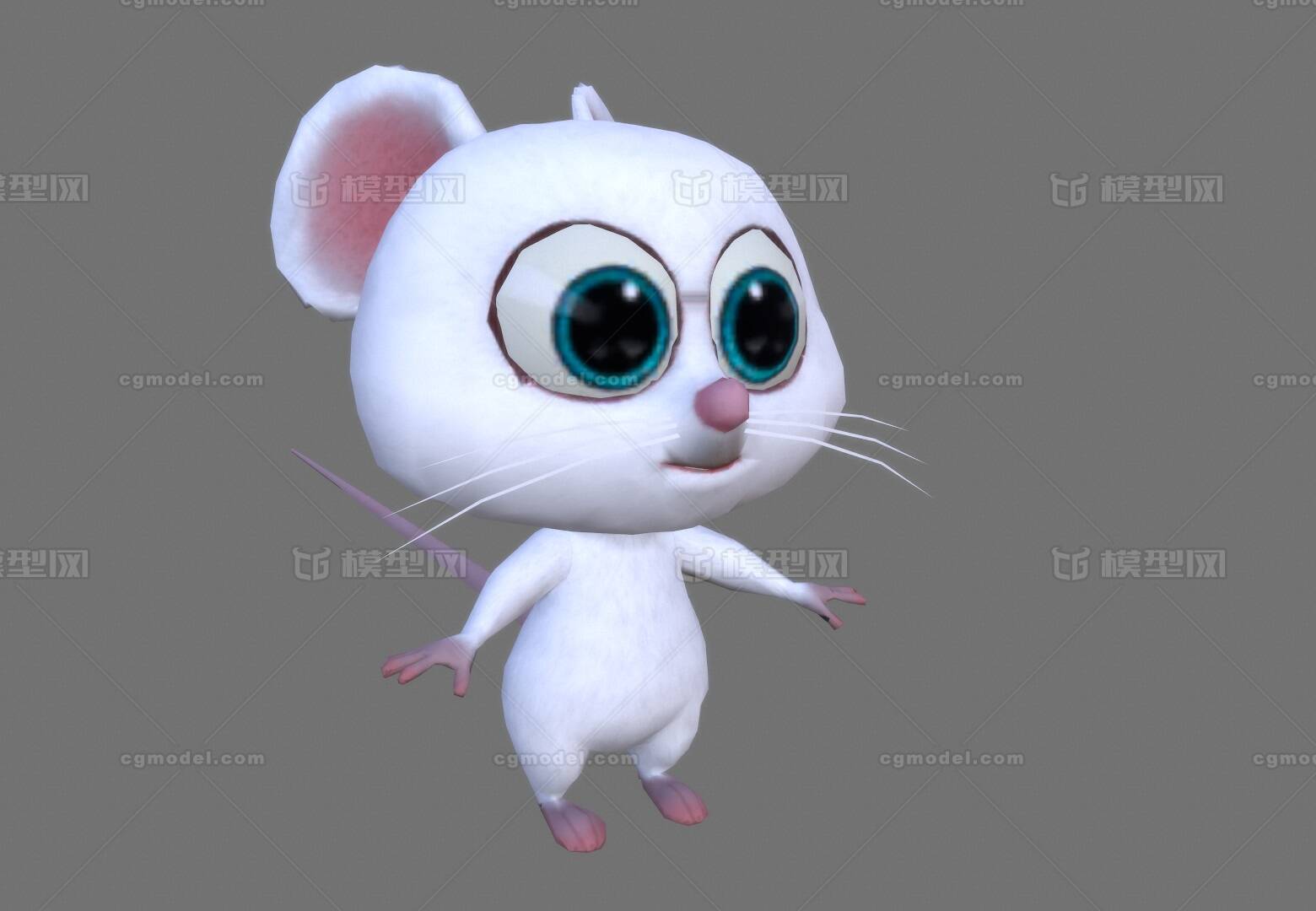 卡通 可爱模型-哺乳模型库-FBX(.fbx)模型下载-cg模型网