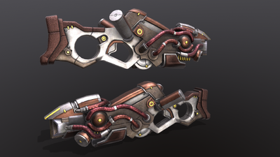 科幻系等离子枪 科幻电浆步枪; 电浆枪;_island2008作品_武器枪械模型