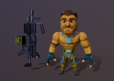 卡通 q版 士兵 大兵 军人 海豹突击队 特种部队 特种兵 指挥官 军官