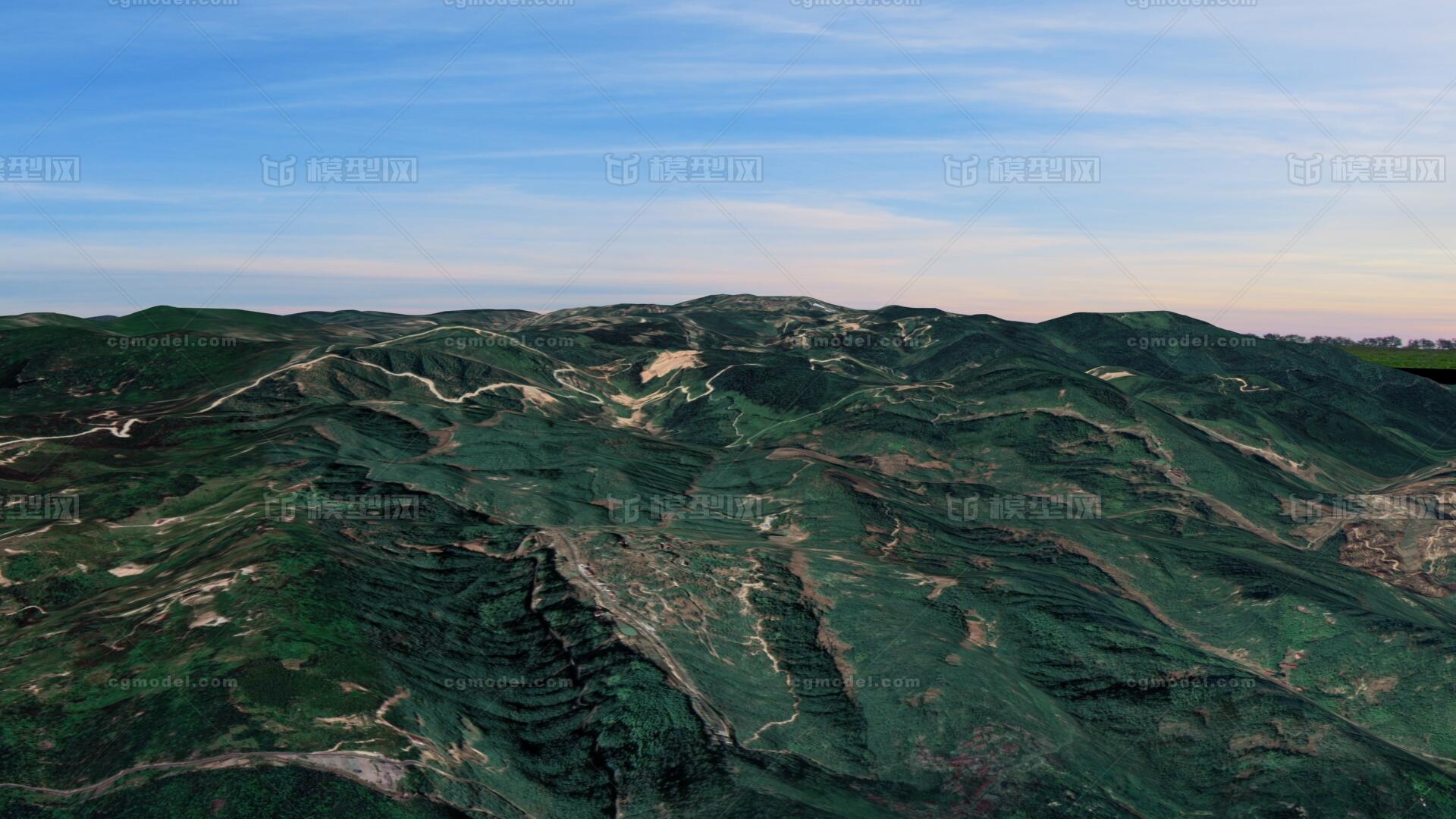 天台山  浙江省  山脉  大山  高清山脉   地貌 鸟瞰  航拍山脉  山峰