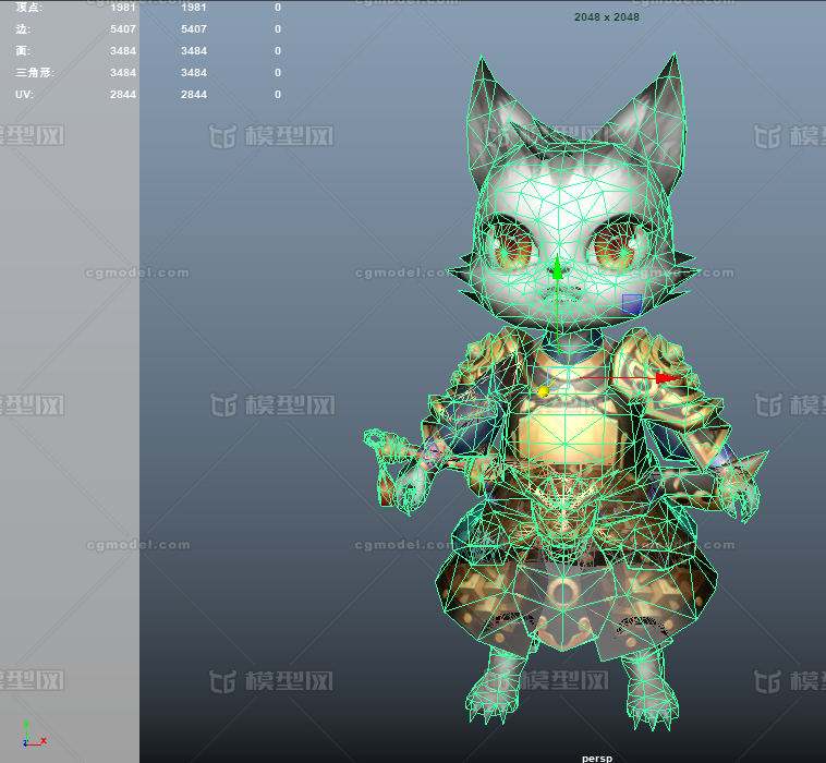猫侍卫人形卡通猫猫士兵猫护卫猫妖武士猫猫战士猫卡通形象卡通猫人q版猫 模型卡通猫咪 Cg模型网 Cgmodel 三维设计师交流互动平台 专注多品类3d模型下载 原创作品分享 软件学习