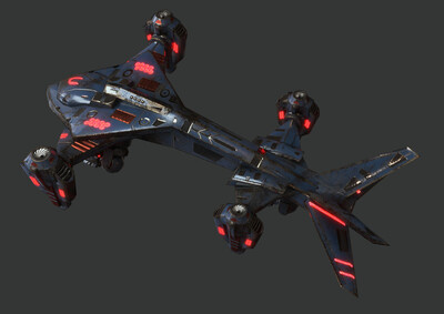 pbr次世代 宇宙飞船 外星飞船 宇宙战舰 科幻飞船 外星战舰 scifi太空