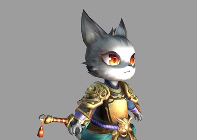 猫侍卫 人形卡通猫 猫士兵 猫护卫 猫妖 武士猫 猫战士 猫卡通形象