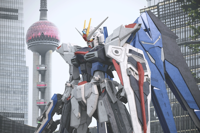 自由高达in上海