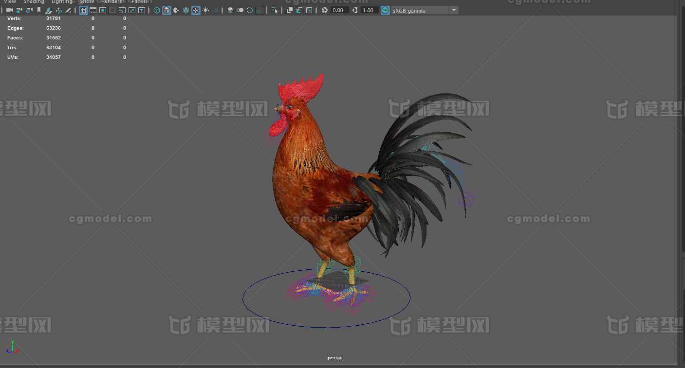 3d海南大公鸡图吧一版图片