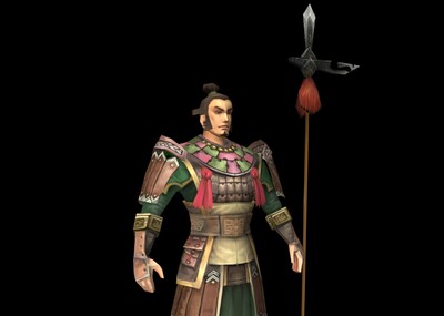 古代士兵 长枪士兵 士卒 步兵 千夫长 _llxdyx作品_人物男人_cg模型网