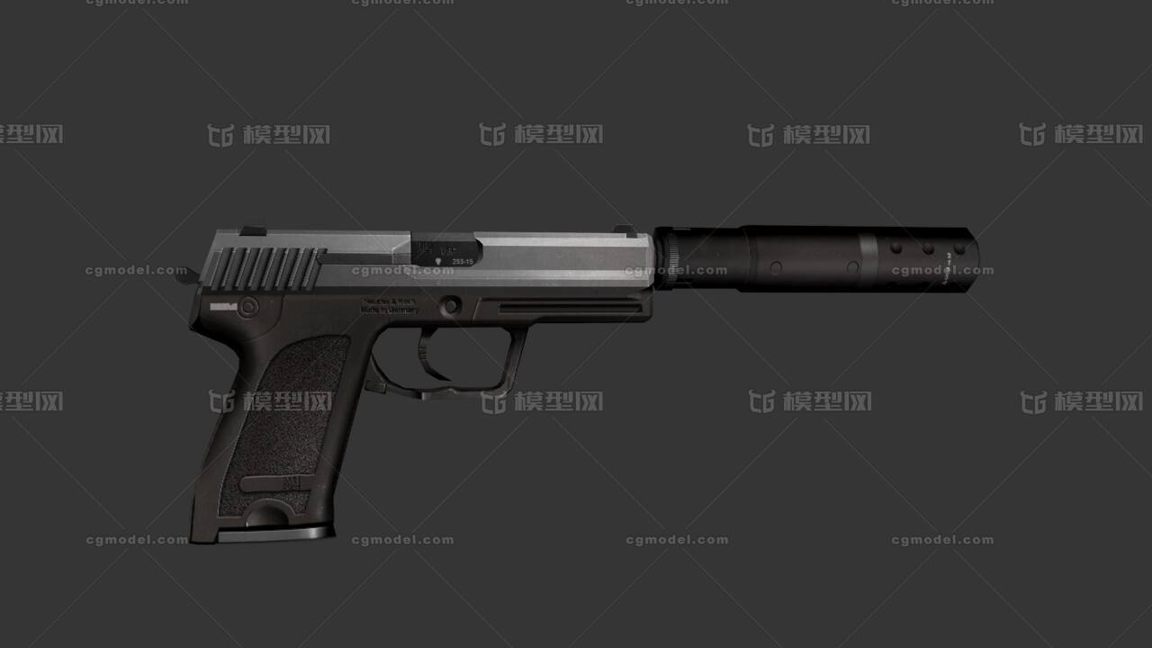 usp手枪 半自动手枪 消音手枪