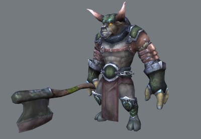 手绘牛头战士【11组动画】牛头人  boss 牛头怪