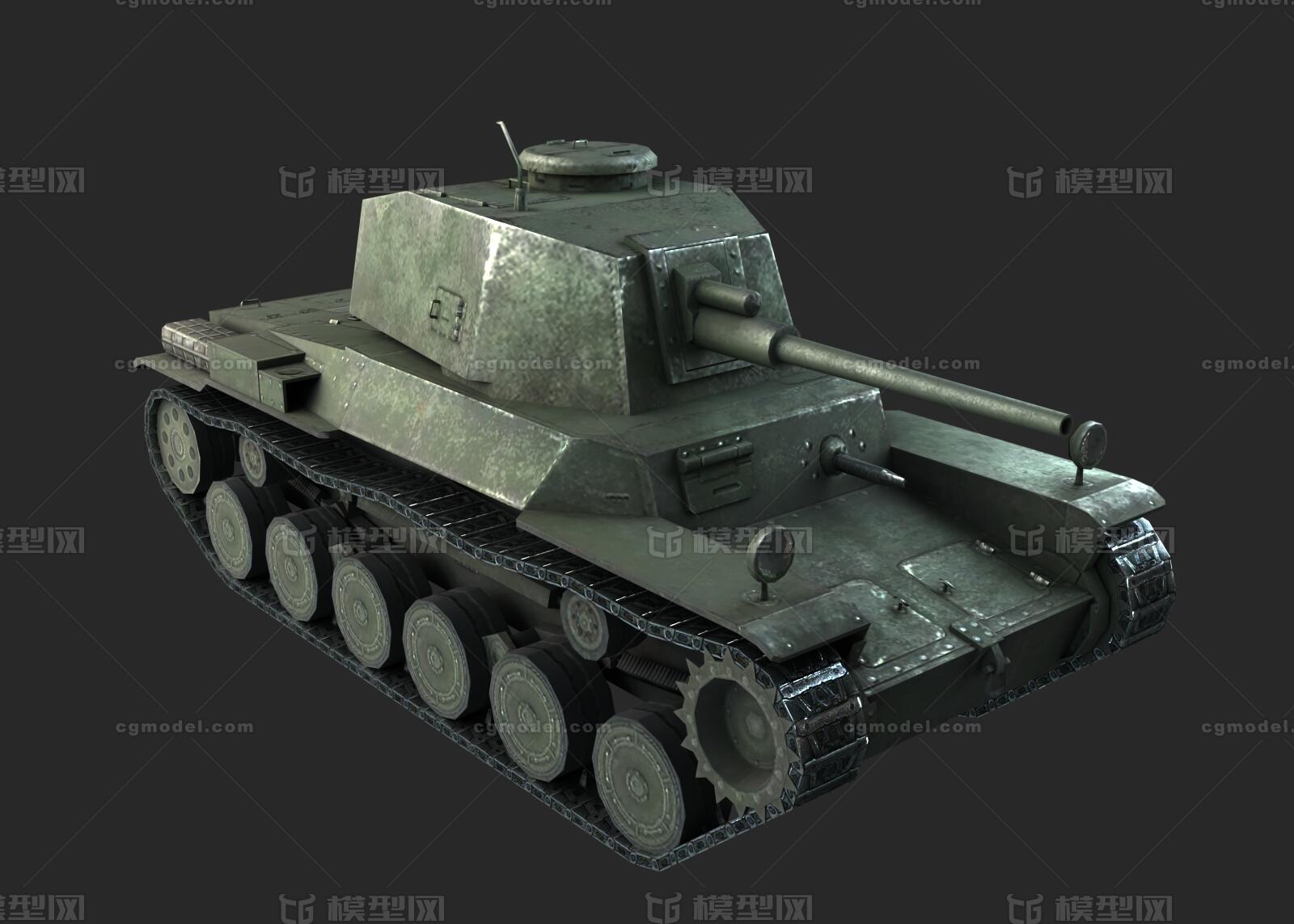 pbr 二战日本三式中战车 97式轻型坦克改进型