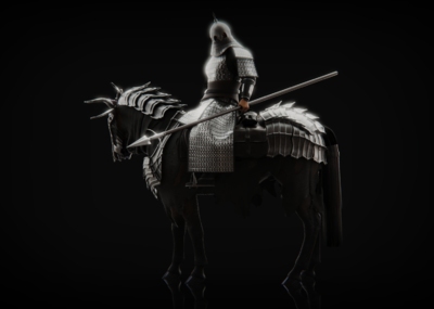 古代骑兵铁浮屠盔甲