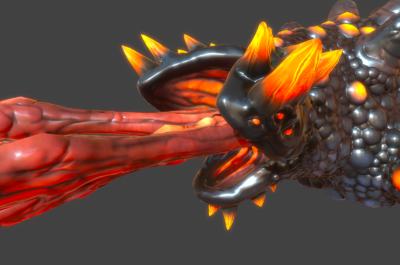 106 pbr次世代 外星生物 异形 星际 虫族 怪物 怪兽 自爆 boss 舌头