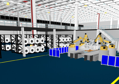 生产车间动画 机械臂 车间_dyx0309dyx作品_场景现代场景_cg模型网