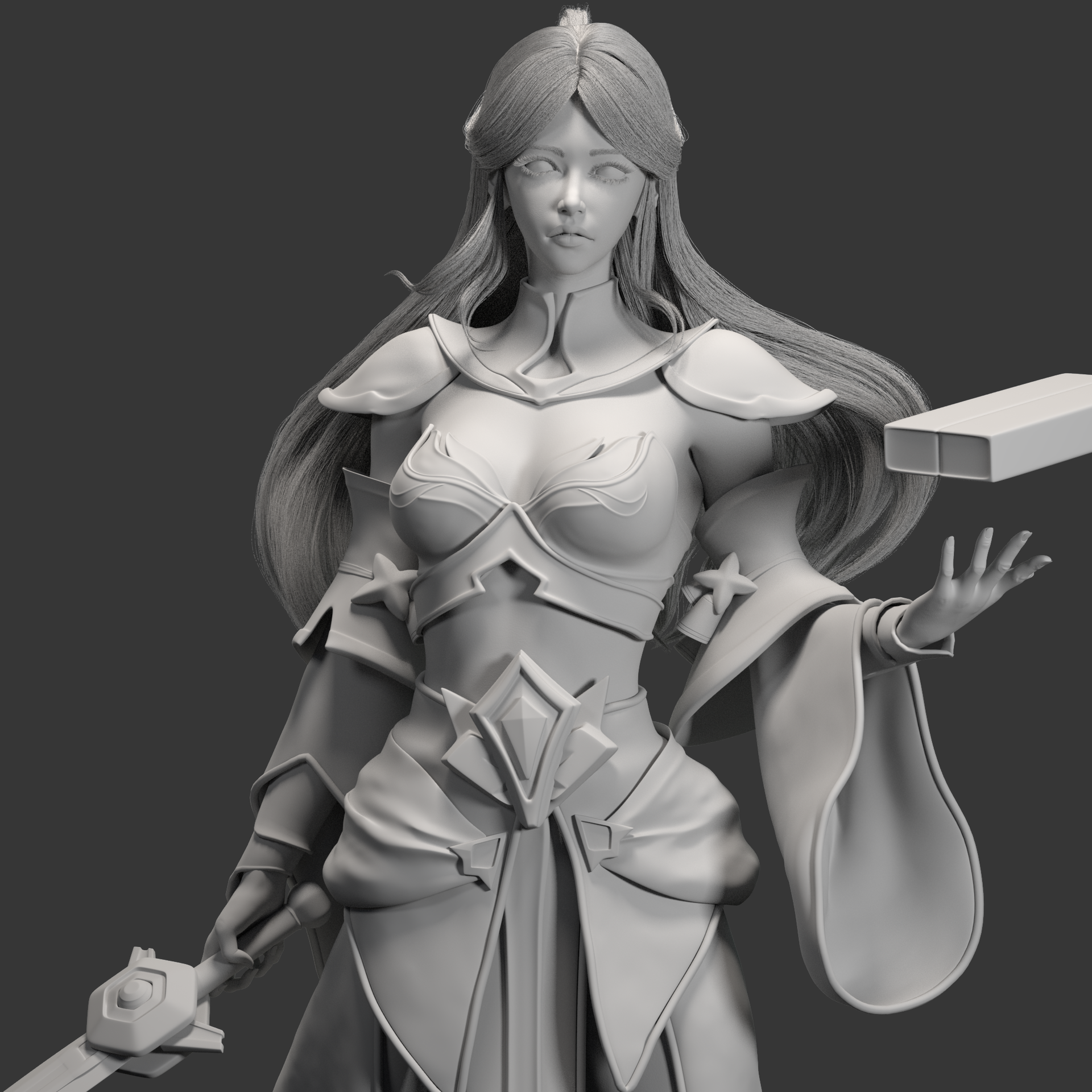 紫霞仙子fanart(2020)_aydat作品_角色/人物/生物_cg模型网