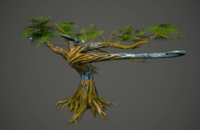 次世代 精灵树弓弩 精灵弩车  2k贴图 弩箭简模 大型弓弩  冷兵器