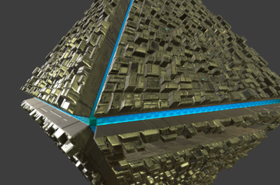 100 pbr次世代 科幻 使徒 金字塔 要塞 基地 太空飞船 战舰 堡垒 城市