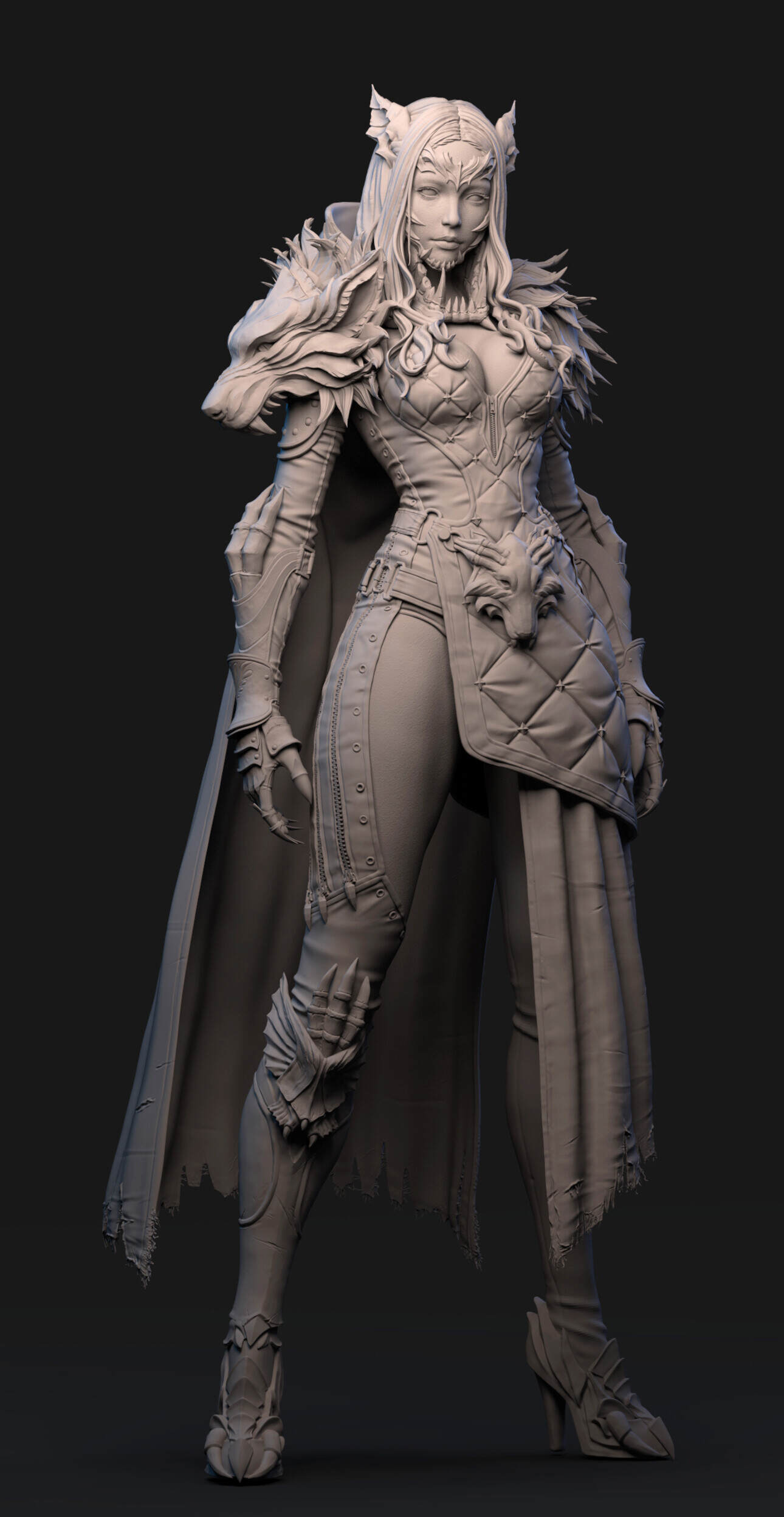 翼次方次时代一期张同学 wip 白模作业