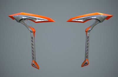 次时代  科幻镐头  pickaxe 堡垒之夜 工具