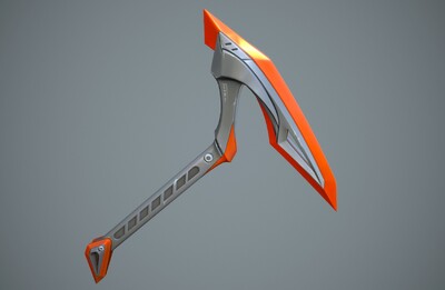 次时代  科幻镐头  pickaxe 堡垒之夜 工具