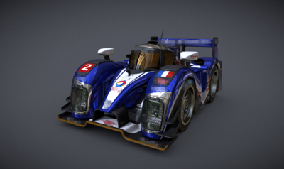 次世代pbr卡通小赛车