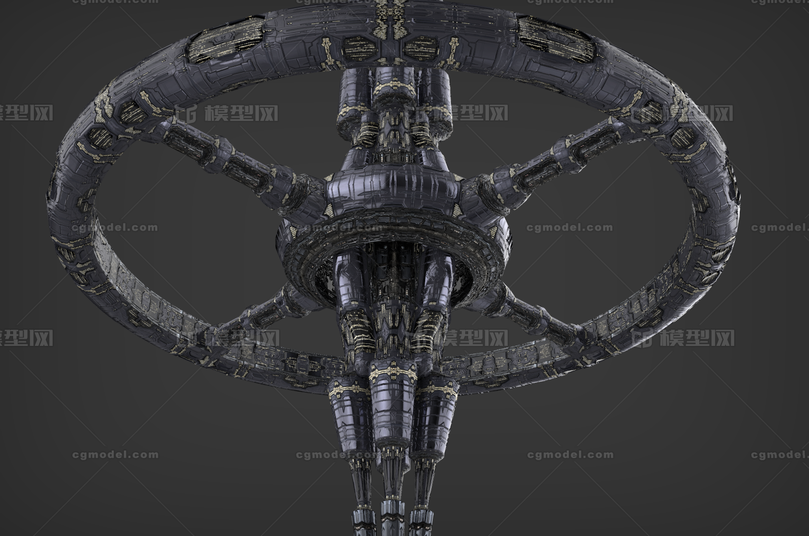 次世代 PBR模型-科幻场景模型库-3ds Max(.max)模型下载-cg模型网