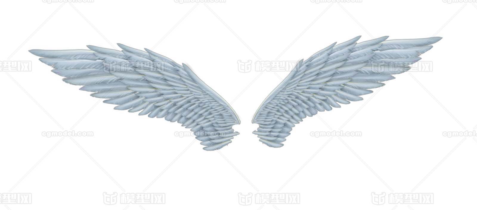 翅膀 写实翅膀动画 天使翅膀 Yqxuanwuqk作品 人物其他人物其他 Cg模型网