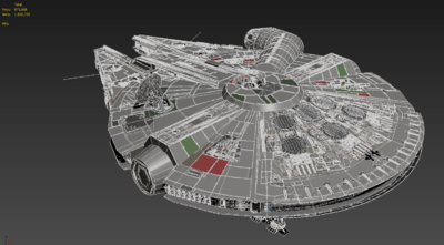 千年隼太空舰 星球大战