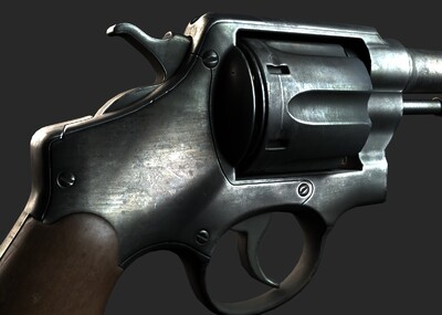 pbr 美國m1917左輪手槍 m1917 revolver 柯爾特警用手槍