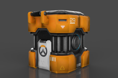 次世代 pbr 科幻箱 补给箱 奖励箱 宝箱 赛博朋克 scifi