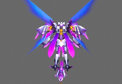 科幻 爱丽丝 机甲 mech 卡通  女战斗机甲 机甲猎人