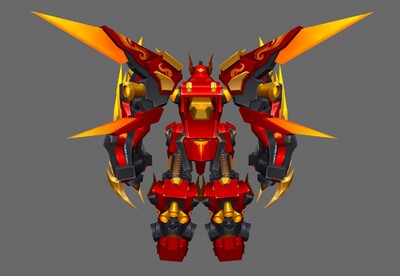 卡通 暴风赤红 机甲  机甲猎人 mech 环太平洋 战斗机甲